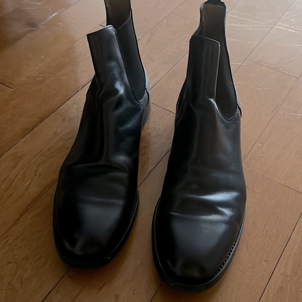 Church's Black Leather chelsea boots